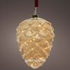 Kaemingk / Pendant lamp Breze Cone 21 cm, 15 micro LED lamps, battery operated, glass
