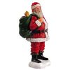 Figura 'Papá Noel con regalos' 6,7 cm, LEMAX