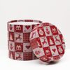 Сималенд / Set of round boxes 5in1 "Knitted 2"