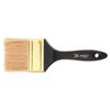 Brush flat 75 mm, natural bristles, wooden handle, oil paints, varnishes, "PROFI," MATRIX