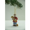 Ярославская майолика / Juguete navideño "Niño con gavilla"
