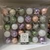 Kaemingk / Set di palline di plastica Elven Trills, 6-7 cm, 60 pz