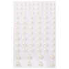 Strass autocollants "Perles", 6-12 mm, 80 pcs., Sur un support, ÎLE DES TRÉSORS
