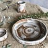 Антикварня / Antique / Plate with a rim "Gingerbread"