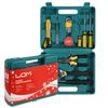 LOM / A set of tools in a case "Happy New Year", 15 items