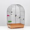 Пижон / Dude / Birdcage No. 101, chrome, 41 x 30 x 65 cm, beige