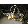 Ленивые Бобры / Lazy Beavers / A set of mirrored Christmas tree decorations "Siberia inside" big in a gift box