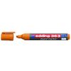 EDDING / Edding / Marqueur pour tableau blanc, pointe biseautée, 1-5 mm Orange