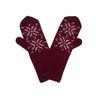 MITTENS for women with beaded embroidery