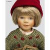 Birgitte Frigast / Porcelain doll Knut, 22 cm
