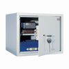 Cassaforte per ufficio (mobili) dal design leggero AIKO "T28", 280х340х295 mm, 8 kg, chiusura a chiave, fissaggio a parete, pavimento
