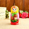 Matryoshka "Yard dog" 5 dolls