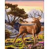 ВанГогВоМне / Pinte por número "Golden Deer" 40x50 cm