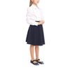 School skirt knee-length blue for girls