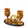 Золотая Хохлома / A set of glasses "Advice and love", 3 items