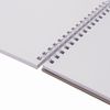 Carnet de croquis, papier blanc 120 g/m2, 145x205 mm, 40 feuilles, peigne, support rigide, BRAUBERG ART "DEBUT"