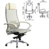 Sedia da ufficio METTA "SAMURAI" S-1 beige, tessuto a rete pesante