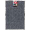 LIMA / LYUBASHA / Entrance pile moisture-dirt-proof mat, 40x60 cm, ribbed, thickness 7 mm, gray