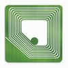 Self-adhesive anti-theft radio frequency labels, 40x40 mm, white, roll of 1000 pcs.