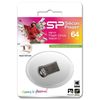 SILICON POWER / Unità flash 64 GB, Touch T01, USB 2.0, custodia in metallo, nera