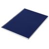 STAFF / Carnet bumvinyl, A5, 96 sh., Peigne, offset n° 1, cage, avec bordures, BLEU / 10 pcs.
