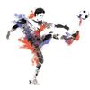 ROOMMATES / Stickers for decor "Football player"