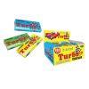 Конфитрейд / Chewing gum not brushed "TURBOSPORT" with cherry, melon, peach and apple flavors 100pcs * 10bl