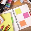 BRAUBERG / Self-adhesive block (stickers) NEON, 51x51 mm, 400 sheets, 5 colors