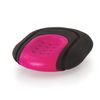 Eraser BRAUBERG "C-Grip", 46х39х12,5mm, black holder assorted, thermoplastic rubber