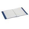 BRAUBERG Chemise diagonale de 80 inserts, bleu foncé, 0,9 mm