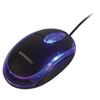 SONNEN / Wired mouse M-204, USB, 1000 dpi, 2 buttons + wheel-button, optical, backlight, black