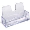 Rack cards table STAMM, 40х100х55 mm, transparent