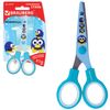 Scissors BRAUBERG "Kid Series", 130 mm, with color print "the Penguins", blue