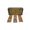 Zartoy / Set of wooden chips with flags "All countries of the world"