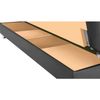 RAMART / Soft folding sofa "Modesto", 1900х900х820 mm, eco-leather, black