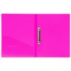 BRAUBERG 2-Ringbinder "Neon", 25 mm, Innentasche, neonpink, bis 170 Blatt, 0,7 mm