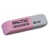 Eraser FACTIS IM 60 (Spain), 46х15х8 mm, red-gray, rectangular, synthetic rubber