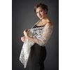 Кружевной Край / Lace Edge / Scarf "Yelets pattern" 40x180 cm