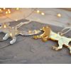 Ленивые Бобры / Lazy Beavers / Set of mirrored Christmas tree decorations "Siberia inside" in a gift box