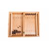 GamesDealer / Scacchi + Dama + Backgammon 40mm, rovere