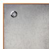 Board magnetic marker glass (45x45 cm), 3 magnets, ORANGE, BRAUBERG