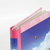 Photo album BRAUBERG 20 magnetic sheets, 23х28 see "Marvelous meadow", pink