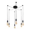 BayerLux / Spider lamp black, wire