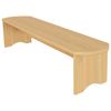 Children's bench, 1000 x250 x250 mm, LDSP, color beech Bavaria