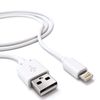 RED LINE / Charger mains (220 V) NT-2A, cable for IPhone (iPad) 1 m, 2 USB ports, output current 2.1 A, white