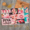 Этель / Toalla ROSA 40x73 cm, 100% algodón, sarga 190 g / m2