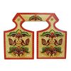 Беломорские узоры / Set wood Board "red Rakulskaya painting" 2 items