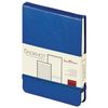 BRUNO VISCONTI / Bloc-notes Bleu PETIT FORMAT 100 feuilles A6, 90x130 mm, dur, balacron, ouvrant