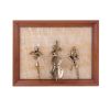 Золотая антилопа / Painting "Trio: violinist, double bass player, saxophonist" on onyx