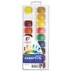 Aquarelle LUCH "Classic" 18 Farben, Honig, ohne Pinsel, Kunststoffbox plastic